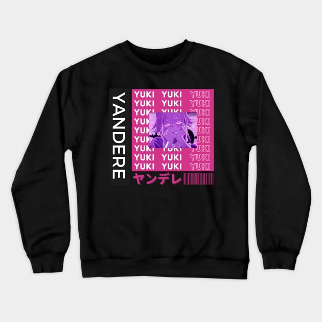 Yandere Yuno Crewneck Sweatshirt by Otakuman Shop